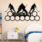 Hockey Wandtattoo Kunst Personalisierter Name Sport Kinder Jungen Schlafzimmer Wohnkultur Eishockey Vinyl Aufkleber Stadion Wandbild 57x112cm