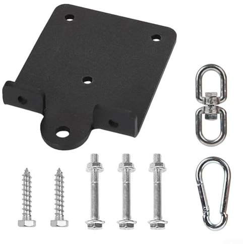 Gancio per sacco pesante, supporto per sacco da boxe, resistente, per montaggio a soffitto, gancio per sacco di sabbia, 12 x 11 x 4 cm