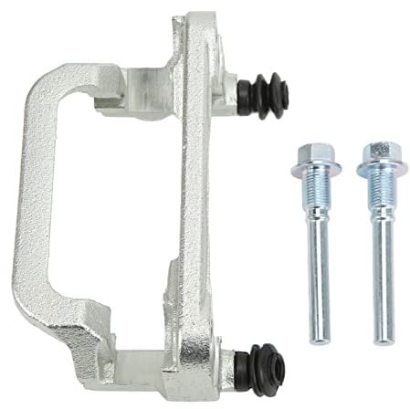 Brilluxa Rear Brake Caliper Bracket, Metal Carrier Hanger, Compatible with X-Trail T30 T31, Rear Brake Caliper Replacement