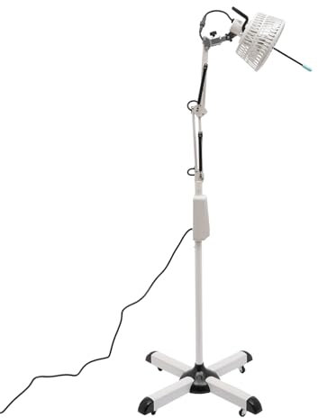 WINZING ‌‌TDP Lampe Professional [4 in 1 Moxa] – Medizinische Infrarot-Wärmelampe mit gegen Schmerzen (Rücken, Gelenke, Menstruation) – Inkl. 4 Moxa-Rollen für Heimtherapie & Physiotherapie‌