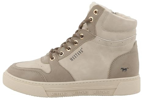 MUSTANG Damen Sneaker Rhonda | Erwachsene Sneaker Mid-Top | 15M0212005 | Weite G | Reißverschluss