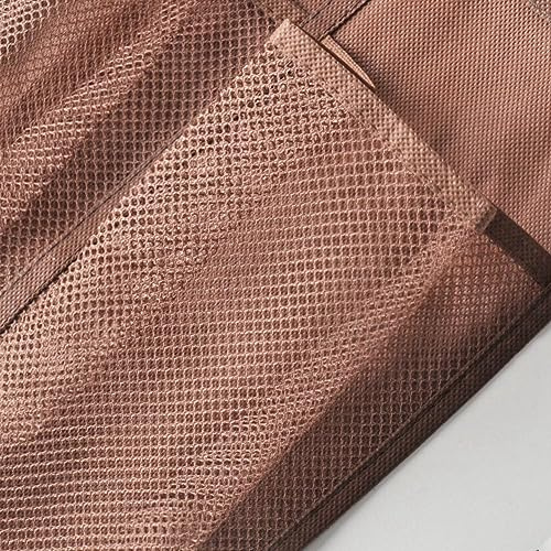 Agwuoetr 1 Piece 24 Mesh Door Back Non-Woven Shoe Storage Hanging Bag Slipper Storage Bag Door Organizer Black