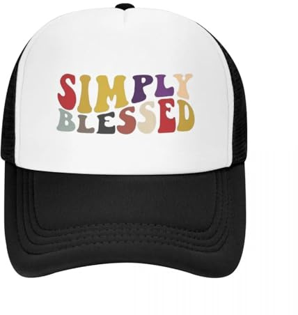 Kopie von Simply Southern Blessed Mimi, Simply Blessed Baseball Cap Hip Hop Sun Hat for Children Military Cap Man Boy Women's