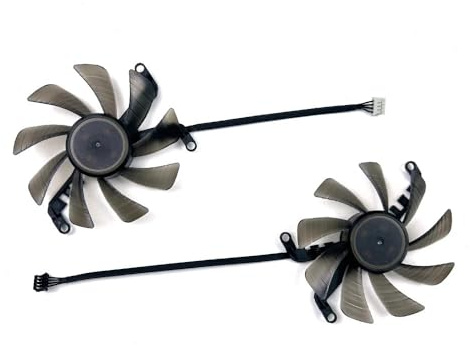 ZHALUOZ Cooling Fan 85mm 4pin TH9215S2H-PAA08 RTX3060 TI GPU FAN For KFA2 GALAX RTX 3060 Ti Snapdragon FG RTX3050 Laptop parts(AB)
