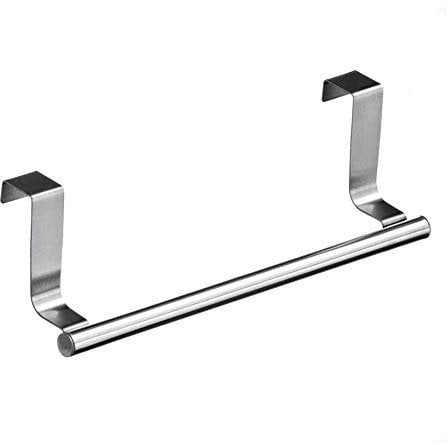 tower hanger CUPBOARD TOWEL BAR RAIL OVER DOOR HANGER HOOK KITCHEN TOWEL BATHROOM DRAWER