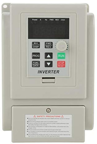 Wechselstrom 220V Variable Frequenzantrieb VFD-Wechselrichter 1.5KW Frequenzumrichter ，Einstellbare für Motordrehzahlregelung