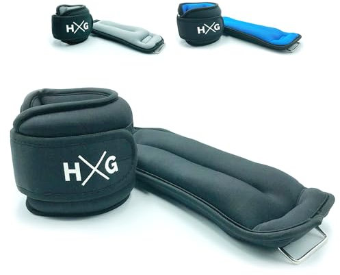 JOWY Poids pour Chevilles et Poignets avec Sangles réglables pour Exercices de Fitness. Bracelets de Cheville avec Poids 0,5 kg 1 kg 1,5 kg. Votre Maison est Votre Salle de Sport (1.5)