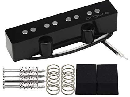 OriPure Alnico 5 Micros JB Bass Micro manche style ouvert pour 4 cordes JB Bass Partie guitare