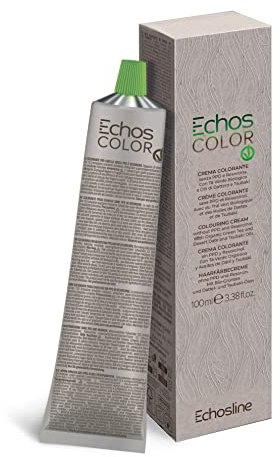 NEW Echos Color - 6.66 Biondo Scuro Rosso Intenso - Crema Colorante senza PPD e Resorcina - 100 ml