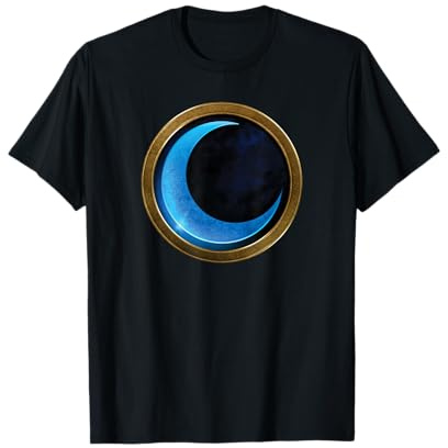 Marvel Moon Knight Blue Crescent Logo T-Shirt