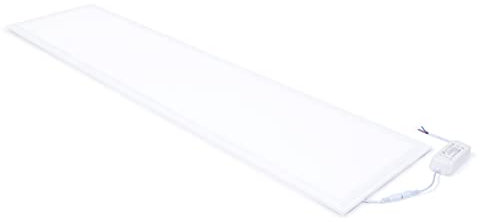 LumenTEC LED Panel, LED Deckenleuchte, Deckenlampe 40 Watt, 3200 Lumen, 4000 Kelvin, 120x30cm Panel für Wohnzimmer, Büroräume, Flure, Küche (120x30 40W), Weiß