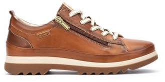 Pikolinos Deportivos en Cuero Vigo para Señora Color Brandy