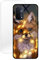 KARTXITAI Coque Compatible avec Oppo A93 5G/A54 5G/A74 5G,Verre Trempé Dure + Bords Couvrants Silicone TPU Souple Hybride Étui Antichoc Anti Rayures Case+Film Protection écran Renard Roux