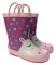 MR. TIGGLE STIVALE IN GOMMA BAMBINA FANTASIA UNICORNO,SCARPA ANTI PIOGGIA IN GOMMA MORBIDA E FODERATA IN TESSUTO. NUMERAZIONE DAL 22 AL 35 (35)