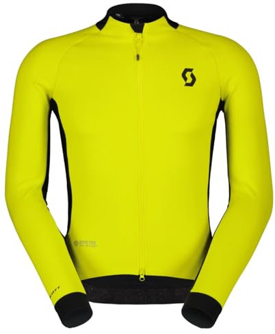 Scott RC Pro Warm GTX Winter Fahrrad Jacke gelb/schwarz 2024: Größe: M (46/48)