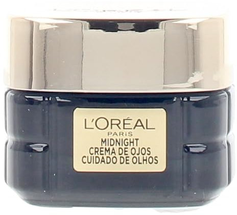 L'Oréal Paris Age Perfect Midnight Augencreme, Anti-Aging und Anti-Falten, für reife Haut mit erholsamem Schlafeffekt, 15 ml