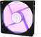 120mm Purple LEDs PC Fans, Sleeve Bearing Silent Cooling Fan for Computer PC Cases, CPU Coolers