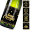 BOFUNX 4 Stück Silvester Neujahr Flaschenetikett Selbstklebend Happy New Year 2025 Weinetiketten Flaschen Etiketten Champagner Etiketten für Neujahr Silvester Party Dekorationen