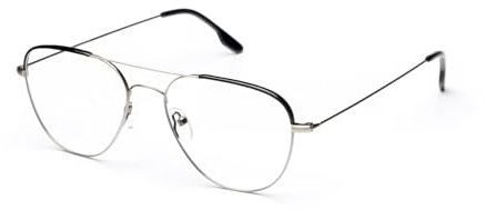 Johnny Loco Brille – Modell Andie 02D Gunmetal Black – Unisex-Design aus hochwertigem Rostfreiem Stahl