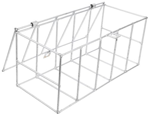 BAZEITFLOW Concrete Test Block Holder Capacity Metal Wire Basket Specimen Curing Cage Iron Wire Cage
