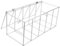 BAZEITFLOW Soaking and Curing Metal Wire Storage Basket Concrete Specimen Container Concrete Test Block Case