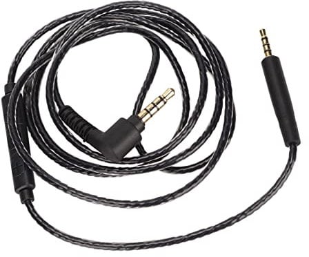 Juroupi Headphone Upgrade Cable 3.5mm Male to 2.5mm Male Earphone Cord with Volume Control and Mic for AKG Y40 Y50 Y45 for S700