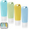ELAYARD 4Pcs Travel Bottles Refillable Empty Containers for Toiletries Leak Travel Bottles Compact and Easy to Carry for Travel