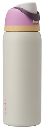 Owala FreeSip Insulated Stainless Steel Water Bottle with Straw, BPA-Free Sports Water Bottle, Great for Travel, 32 Oz, Daybreak