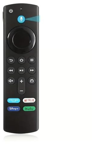 1pc Replacement Voice Remote Control For Fire Stick TV 3rd Gen Smart 4K MAX Lite Cube Works With Alexa(3rd-EU)