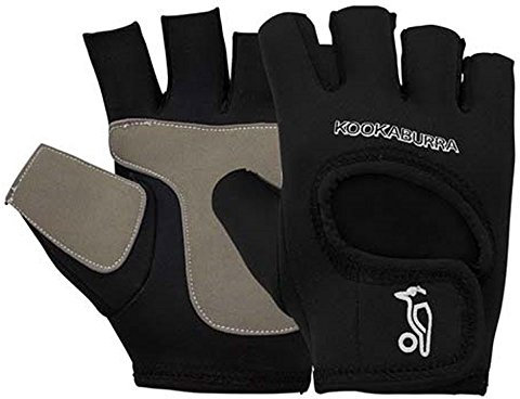 Kookaburra Cricket Unisex Jugend Cricket-Fielding-Trainingshandschuh, Schwarz, Jugendliche