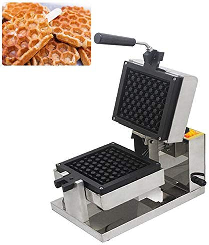 CGOLDENWALL Gofrera para gofres con placas antiadherentes, 50-250 °C, ajuste de temperatura, temporizador inteligente