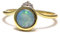 Opal Ring 585 Gold, Regenbogen Opal in Goldring, australischer Opal Gold Ring, Feueropal Ring 585 Gold, Opal Verlobungsring Gold