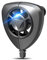 LAOLI Mobile Phone Radiator, Cell Phone Cooler Fan, Mini Phone Fan, Portable Phone Cooling Fan for Any IOS/Android Smart Phone Tablet (black)