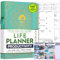 Planer Gesetz der Anziehung, Wochenplaner zur Steigerung von Produktivität und Glück, Wochenplaner, Organizer und Tagebuch (in englischer Sprache)