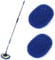66'' Car Wash Brush with Long Handle Caravan Washing Mop Kit Duster Cleaning Product with 15° Labor-saving Elbow Telescopic Stainless Steel Pole & Soft Bristle Replacement Head for RV SUV Truck House