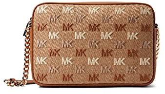 Michael Kors Jet Set Large East/West Crossbody Acorn Multi One Size, Eichel-Muster, One size