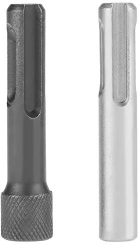 2Pcs/set Hex Shank Screwdriver SDS to Hex Shank Adapter Holder Drill Bit Adaptor 1/4 Converter Socket Nut Impact Driver Set for SDS Hammer Drilling Tools