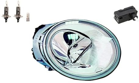 Johns, Scheinwerfer Halogen passend für VW New Beetle 98-05 Links Leucht. m. Stellmotor