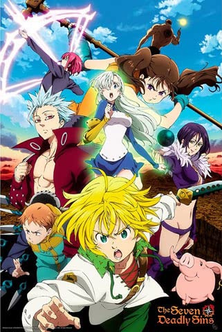 empireposter Seven Deadly Sins - Poster - Meliodas & Sins