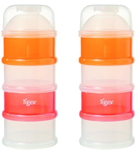 Tigex 4 Boîtes Dose Poudre de Lait (Lot de 2)