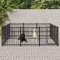 ARKEM Outdoor-Hundezwinger Stahl 8,47 m² Freilaufgehege Meerschweinchen HüHnerauslauf