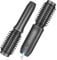 Cordless Curling Iron Brush, 2025 New Portable Travel Curling Iron Mini Brush for Women, 7000Mah USB Rechargeable Curling Wand with Negative Ion, Black