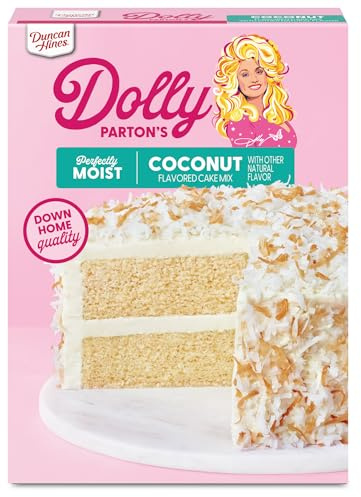 Duncan Hines Dolly Parton's Favorite Mélange à gâteau saveur noix de coco 432 ml