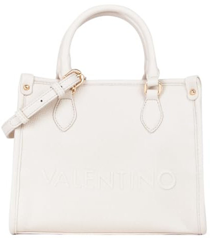 VALENTINO Rised Re Shopping Bag Ecru