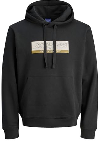 JACK & JONES Herren Jorinwood Block Branding Sweat Hood