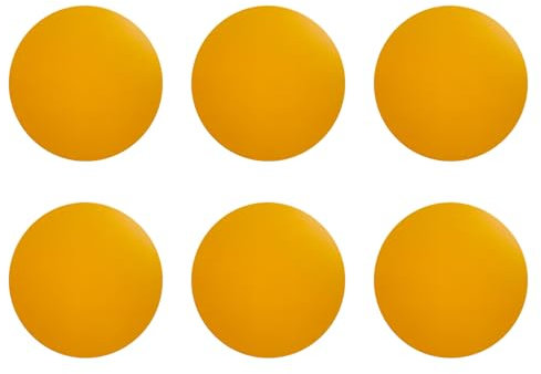 Lot de 6 dessous de verre ronds en cuir jaune de 10 cm, dessous de verre double face en cuir, protecteur de table résistant à la chaleur