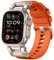 NEYENS Per Apple Watch Ultra 2 Band/Ultra Band da uomo, cinturini sportivi morbidi e robusti Cinturino di ricambio per IWatch Ultra 2 Band da uomo 49 mm(Orange)