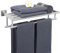 Sayayo Porta Asciugamani Bagno Doppio Porta Asciugamano da Parete, 50CM Porta Asciugamani Bidet Acciaio Inossidabile SUS304 Grigio Argento