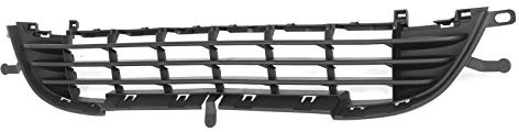 MasYosh Grille en Centrale Inférieure de Pare-chocs Avant, Remplacement pour 7422.C3 avec Matière Plastique ABS, Adaptée pour 207 2009 2012