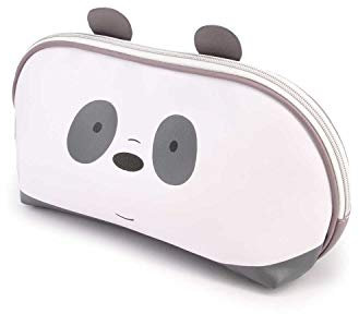 We Bare Bears Ours Pour Un et Un Pour T'Ours Panda-Trousse de Toilette Jelly, Blanc